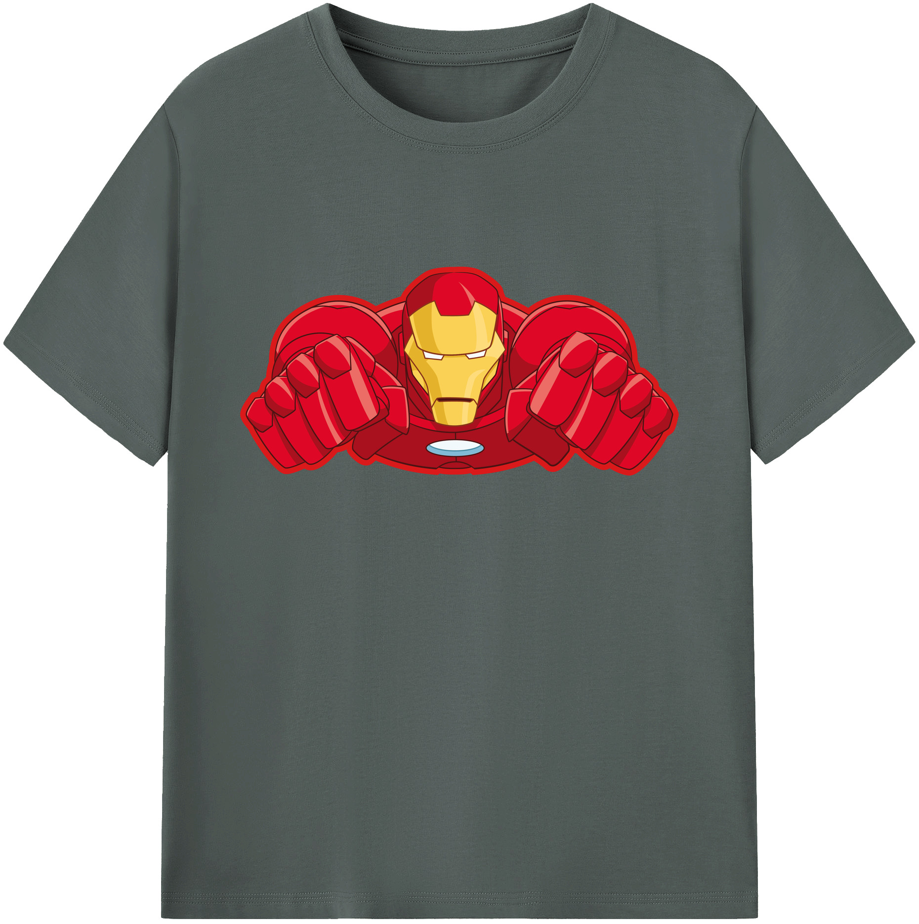 （画像用） アベンジャーズ The Avengers 綿100％ メンズ半袖Tシャツ｜肌触りやわらか＆通気性